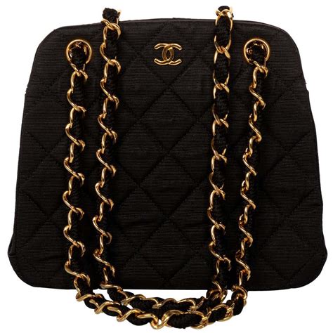 chanel black bag with gold chain|chanel quilted bag gold chain.